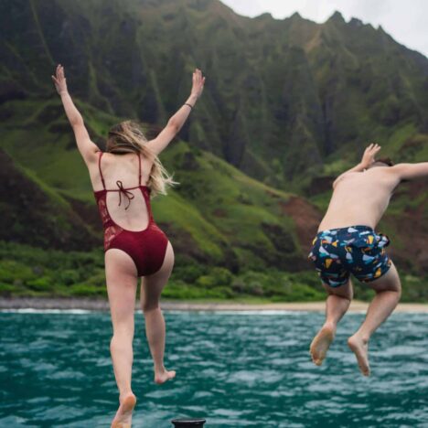 Nature Cliff Air Lake Water